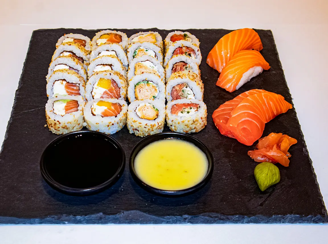 Combinado solo salmón 24 piezas